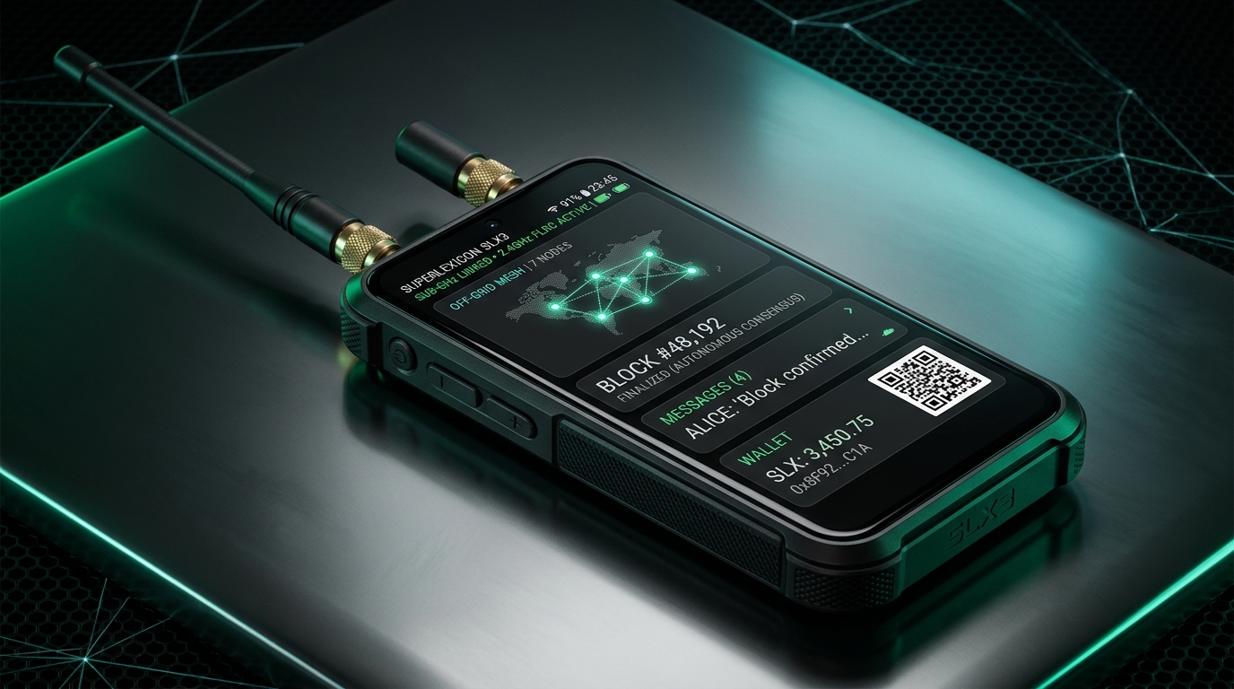 SuperLexicon SLX3 Standalone Sovereign Smartphone Communicator